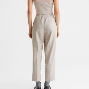 H&M ankle length pants light beige 12